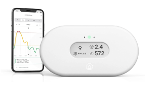 Airthings Air Quality Sensor and App
