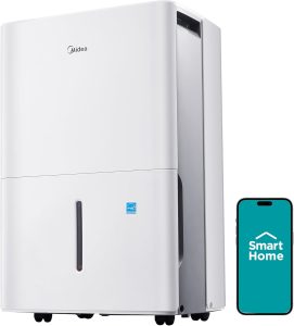 Midea 50 Pint Dehumidifier with App